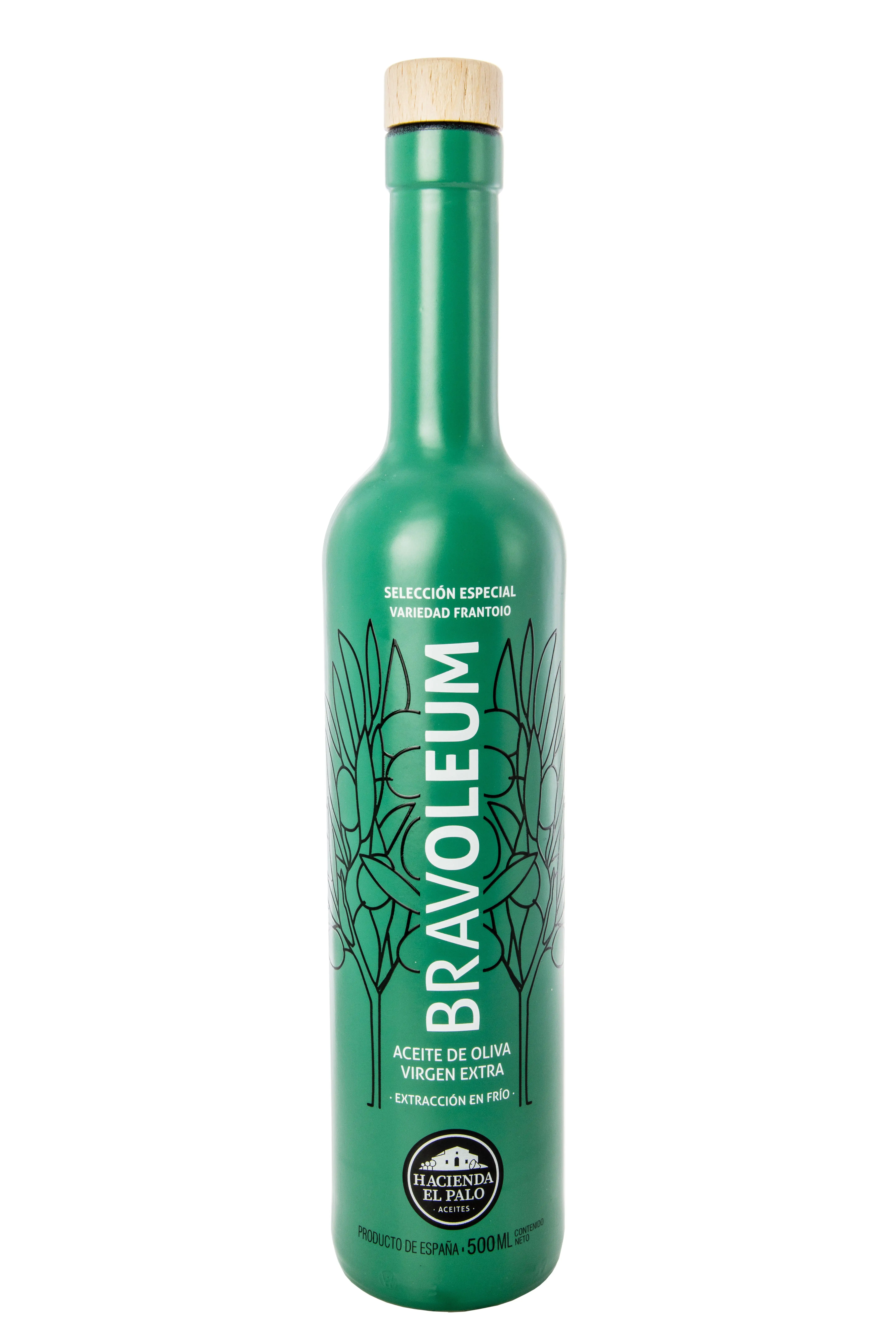 Bravoleo Frantoio - Botella de Vidrio 500 ml.