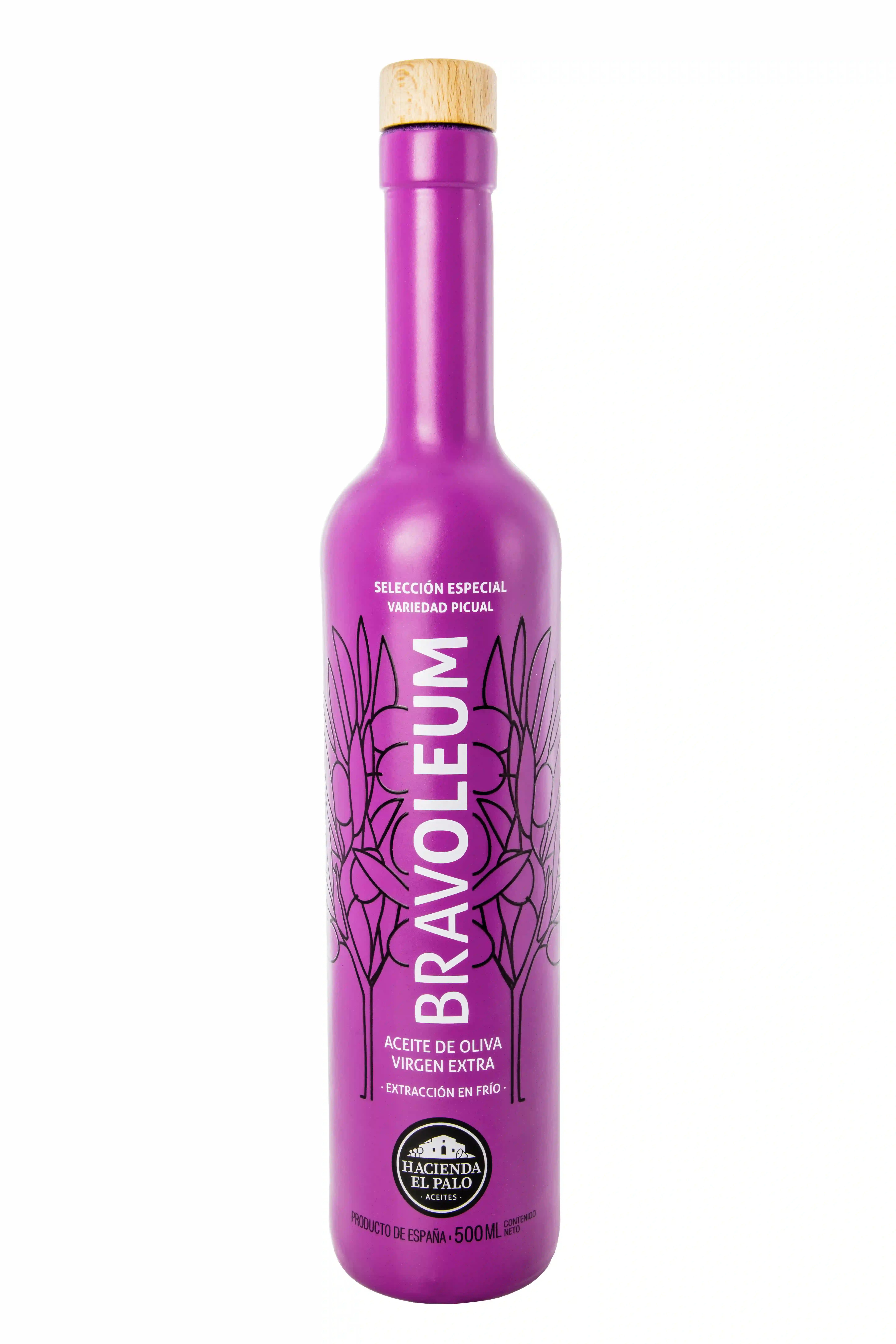 6x Bravoleo Picual - Botella de Vidrio 500 ml.