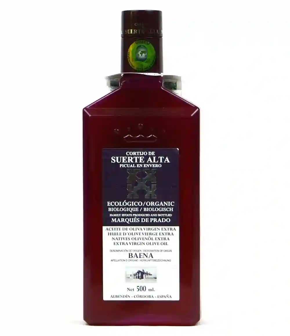 6x Cortijo de Suerte Alta Picual - Botella de vidrio 500 ml.