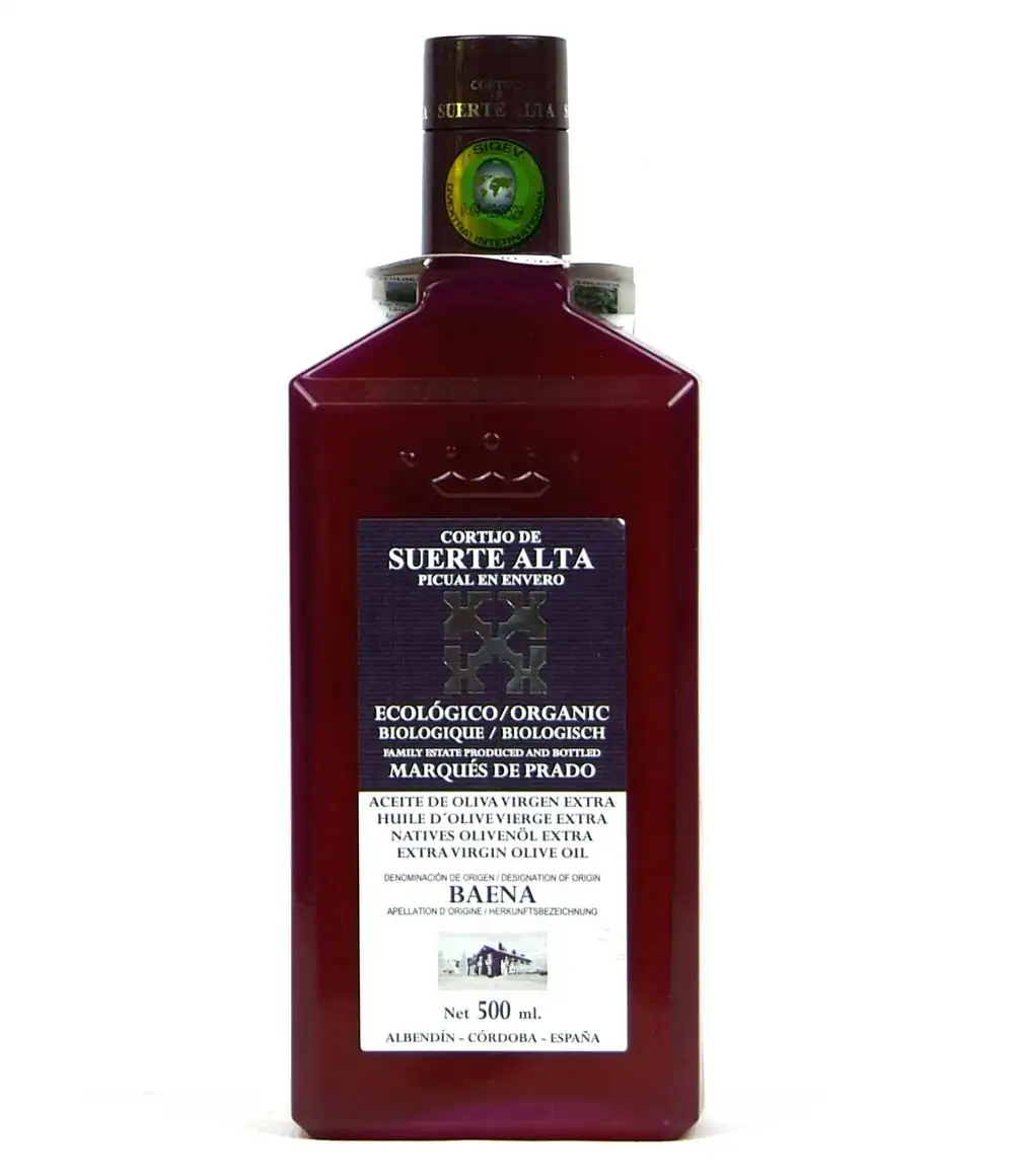 6x Cortijo de Suerte Alta Picual - Botella de vidrio 500 ml.