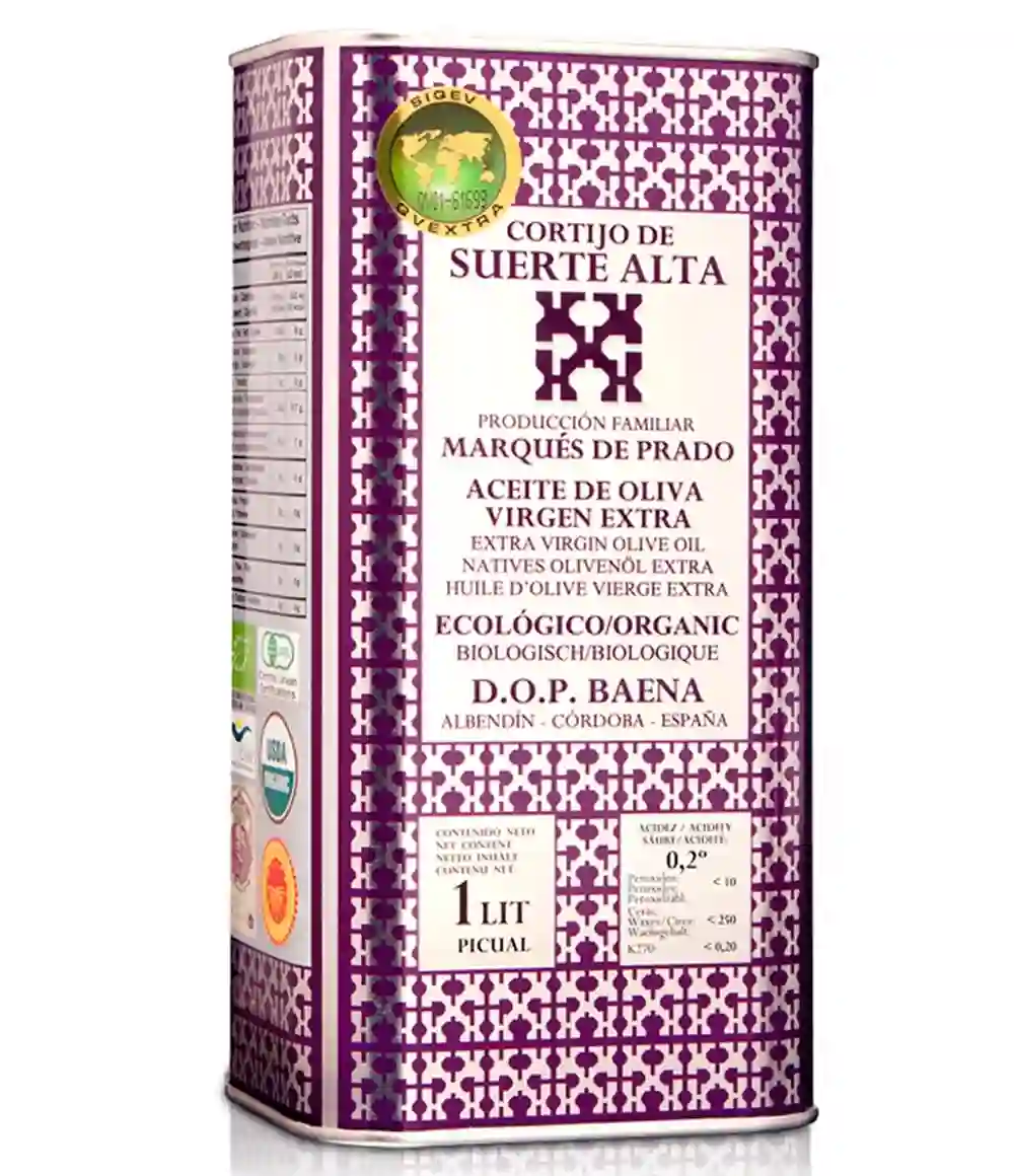 6x Cortijo de Suerte Alta Picual - Lata 1L