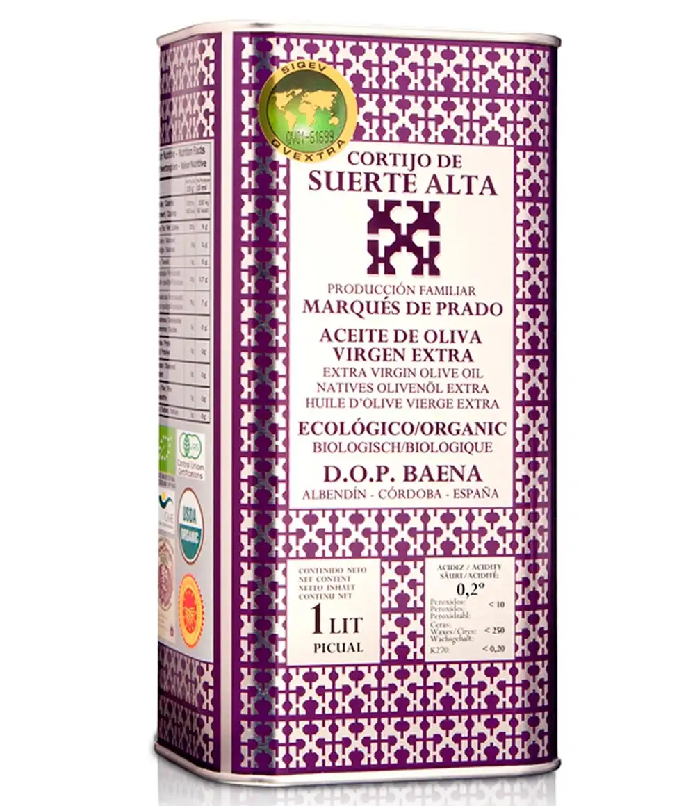 6x Cortijo de Suerte Alta Picual - Lata 1L