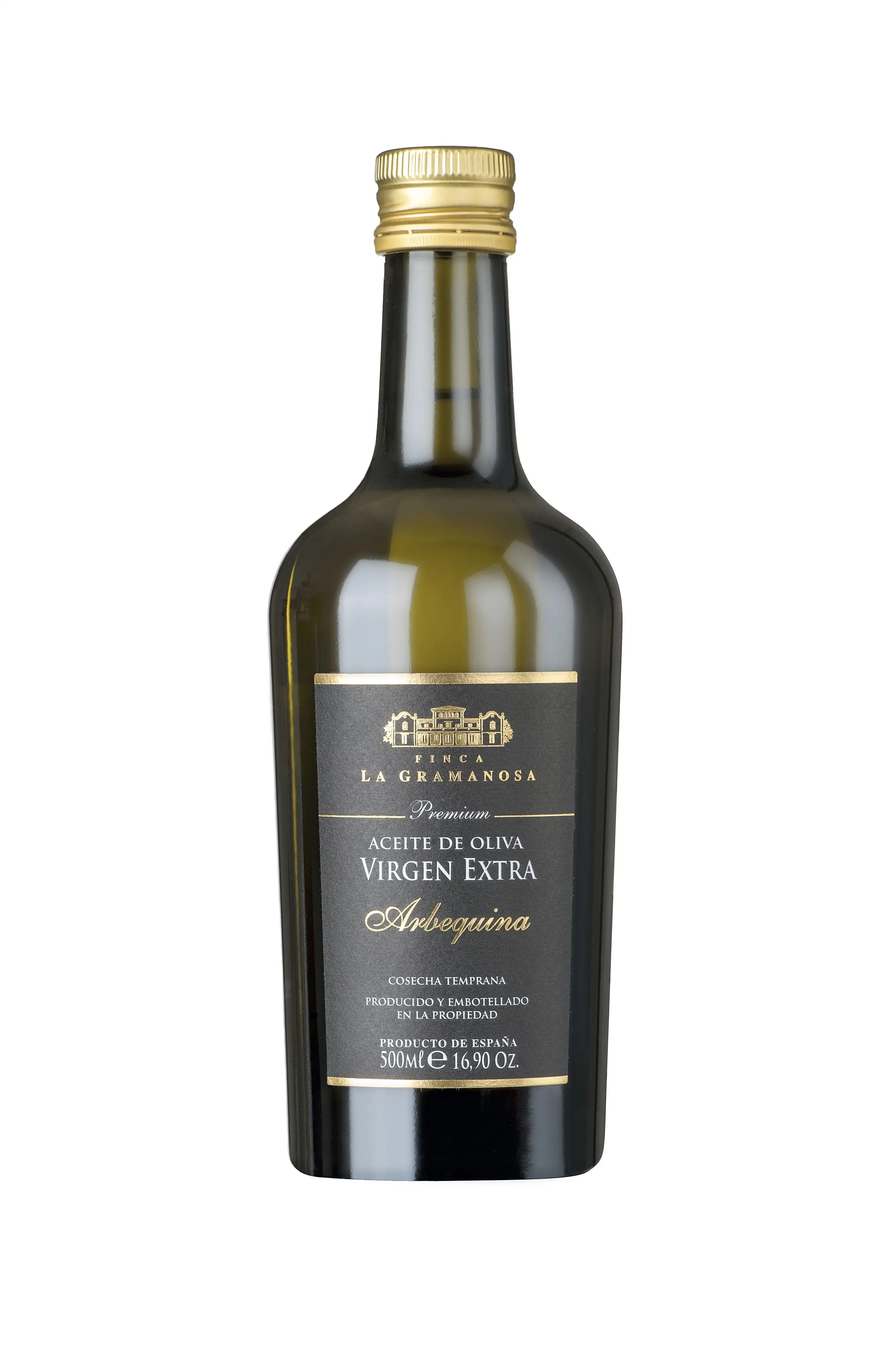 Finca la gramanosa arbequina - Botella de Vidrio 500 ml.