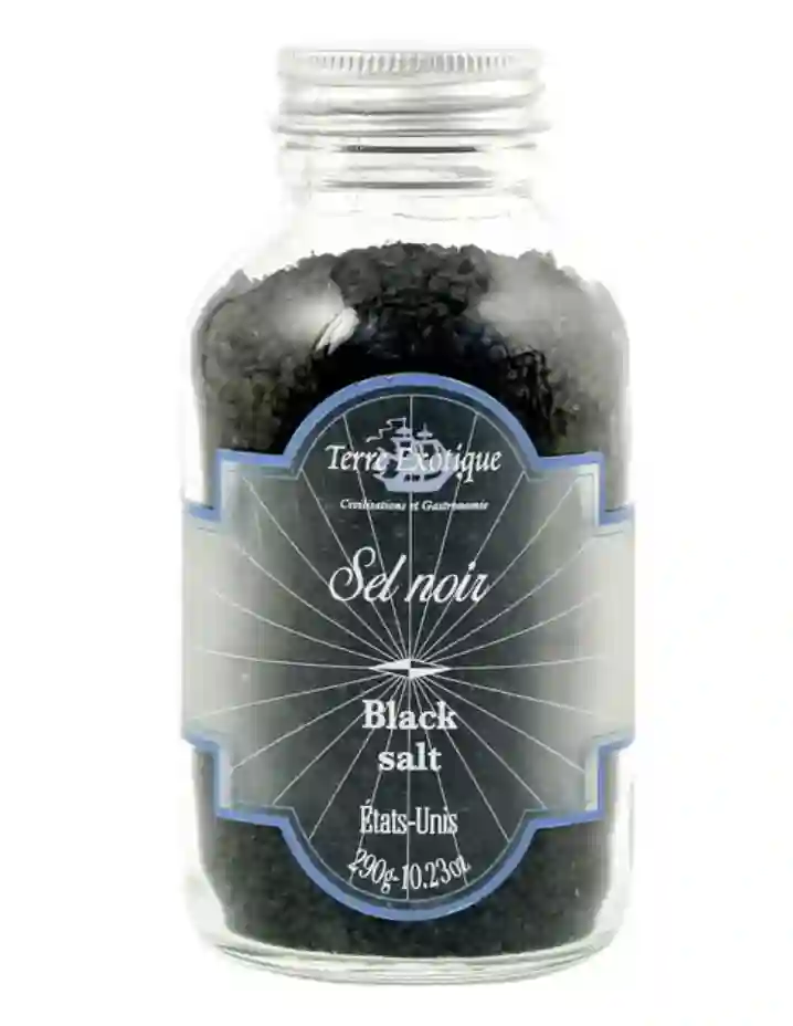 6x Terre Exotique sal negra de hawai - Bote 290 gr