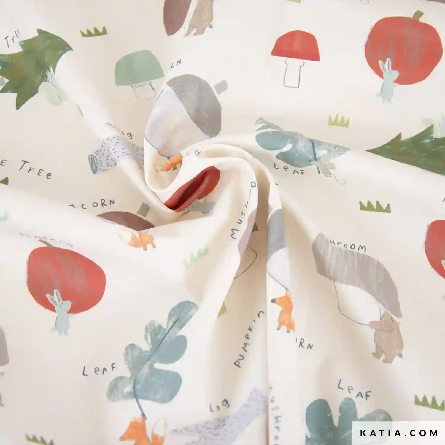 Tela Impermeable estampada winter Harvest