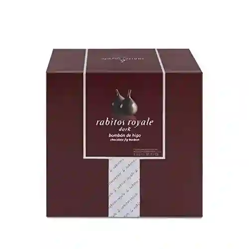 Rabitos Royale Dark Bombón de Higo - Caja 1 kg.