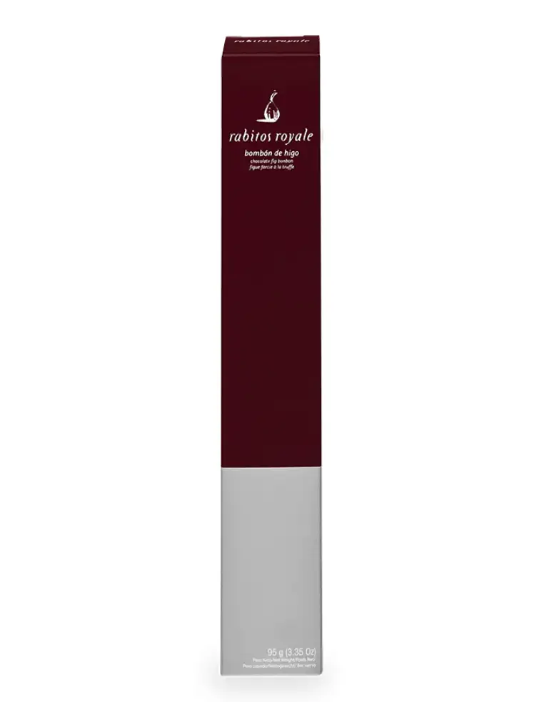 Rabitos Royale Dark Bombón de Higo - Estuche 95 Gr.