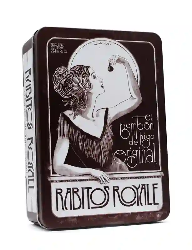 6x Rabitos Royale Vintage - Lata 248 Gr.