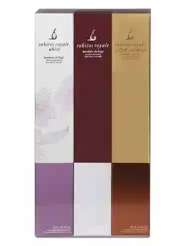 4x Rabitos Royale Collection Bombones de Higo - Pack 3 Variedades 292 Gr.