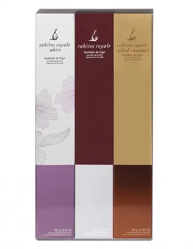 Rabitos Royale Collection Bombones de Higo - Pack 3 Variedades 292 Gr.