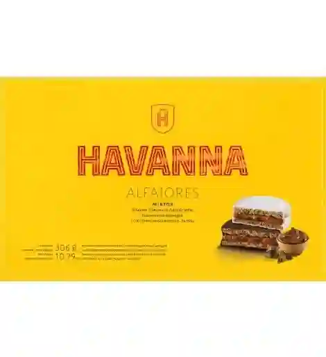 Havanna Alfajores Mixtos 6 Unidades - Caja 306 GR