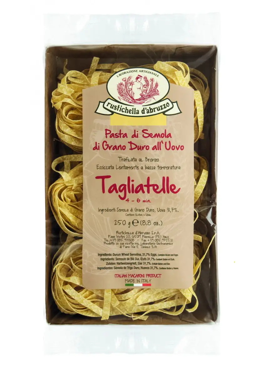 Rustichella d'Arruzzo Tagliatelle - Paquete 250 GR