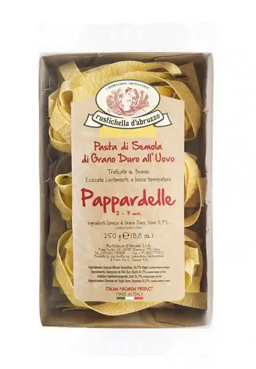 Rustichella d'Abruzzo Pappardelle - Paquete 250 GR