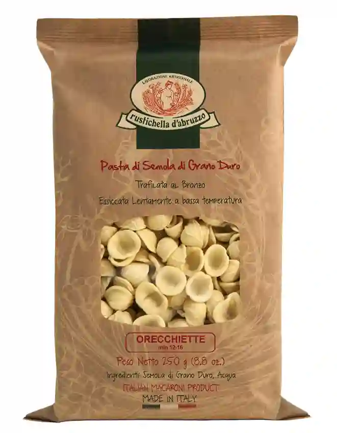 Rustichella d'Arruzzo orecchiette - Paquete 250 Gr