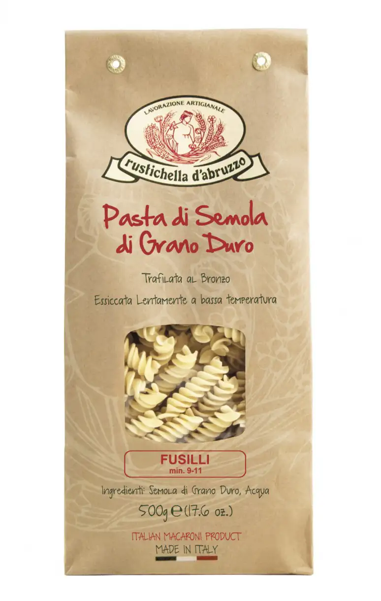 Rustichella d'Abruzzo fusilli - Paquete 500 gr.