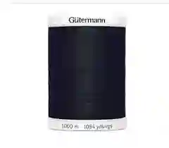 Hilo Gutermann de 1000m color negro