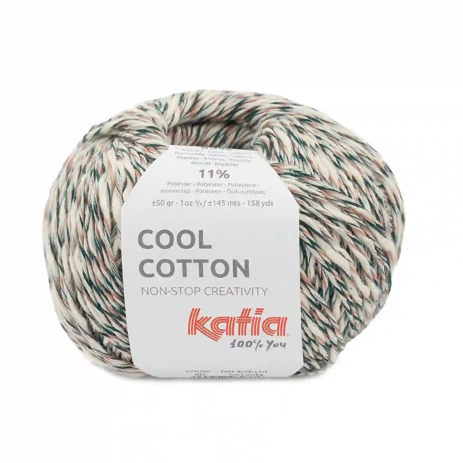 Katia Cool Cotton. Hilos de Algodón para Tejer