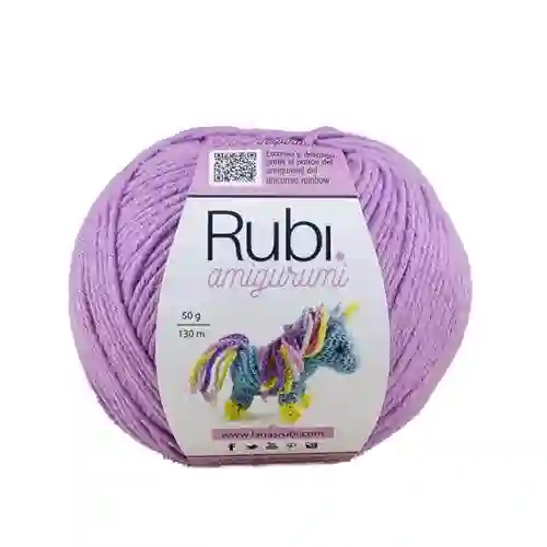 Hilo de Algodón Rubí para Tejer Amigurumi