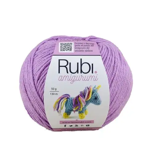 Hilo de Algodón Rubí para Tejer Amigurumi