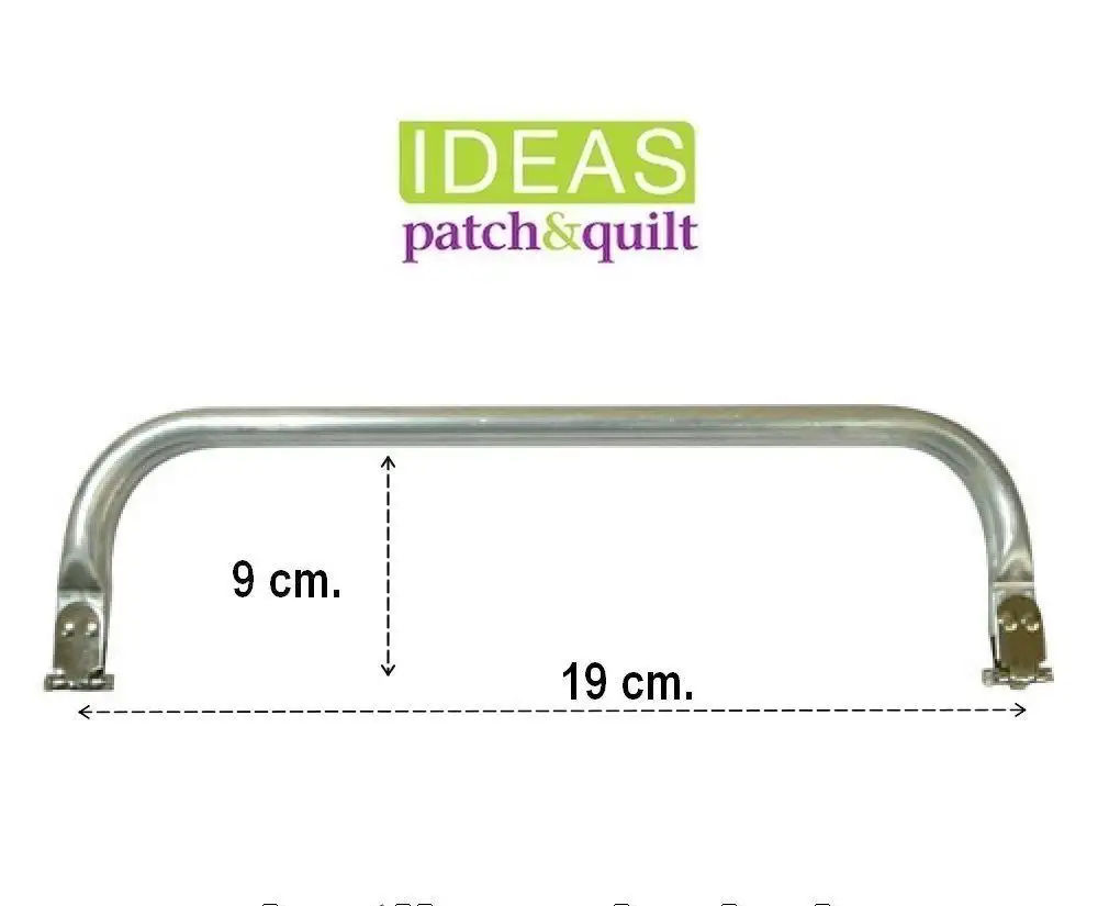 Boquilla interior cuadrada metal 19 x 9 cm