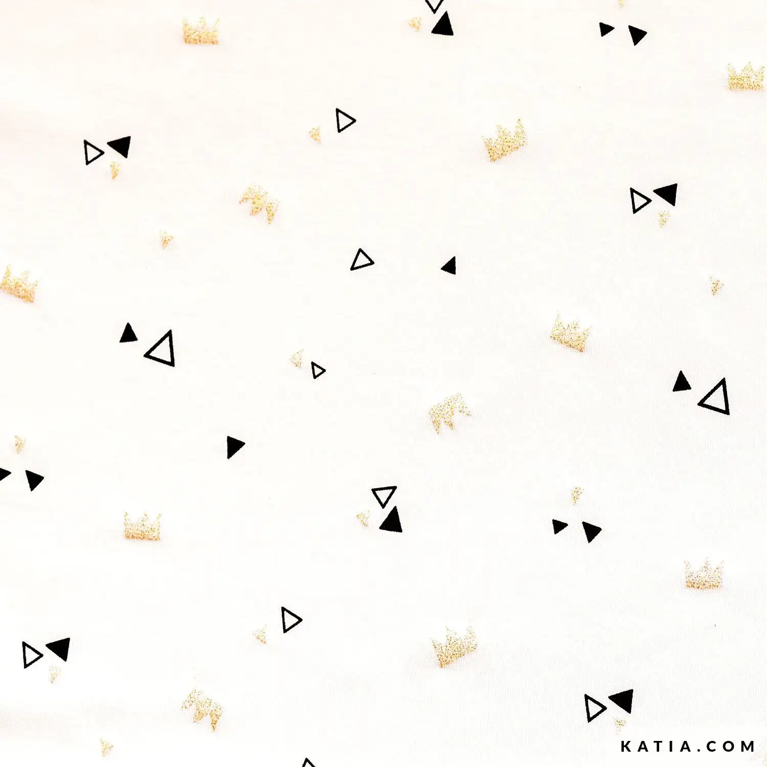 Coronas de oro de pingüinos de oro de la camiseta de tela