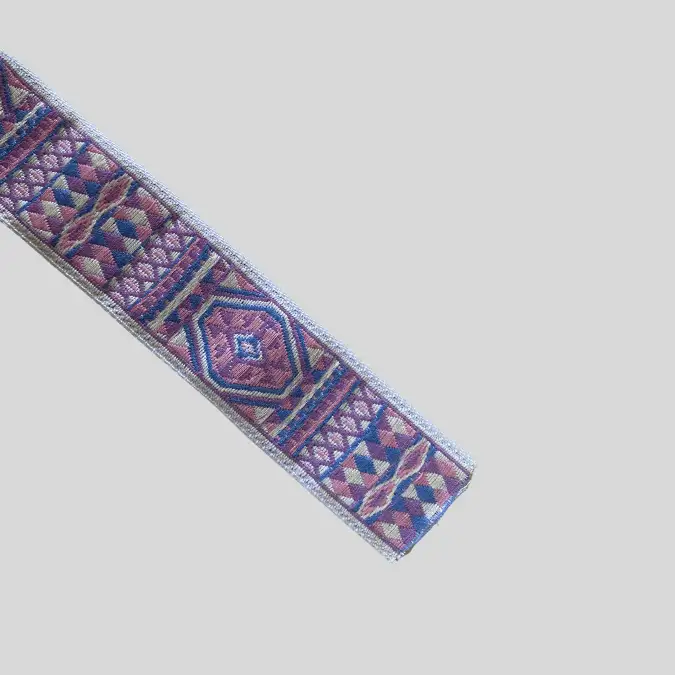 Tapacosturas de Algodón Rosa de 3 cm de Ancho