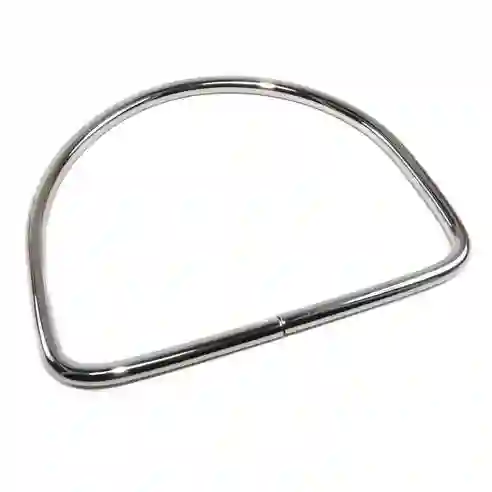Asa de metal para bolso semi circular