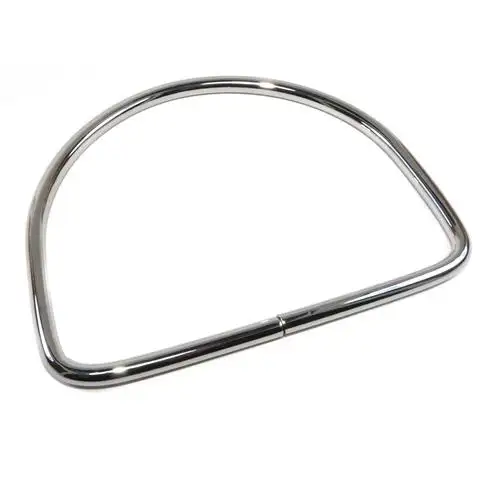 Asa de metal para bolso semi circular