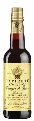 12x Capirete 20 Vinagre de Jerez Reserva - Botella de Vidrio 375 ml