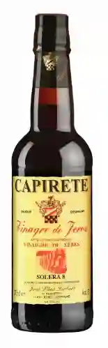 12x Capirete Solera 8 Vinagre de Jerez - Botella de Vidrio 375 ml