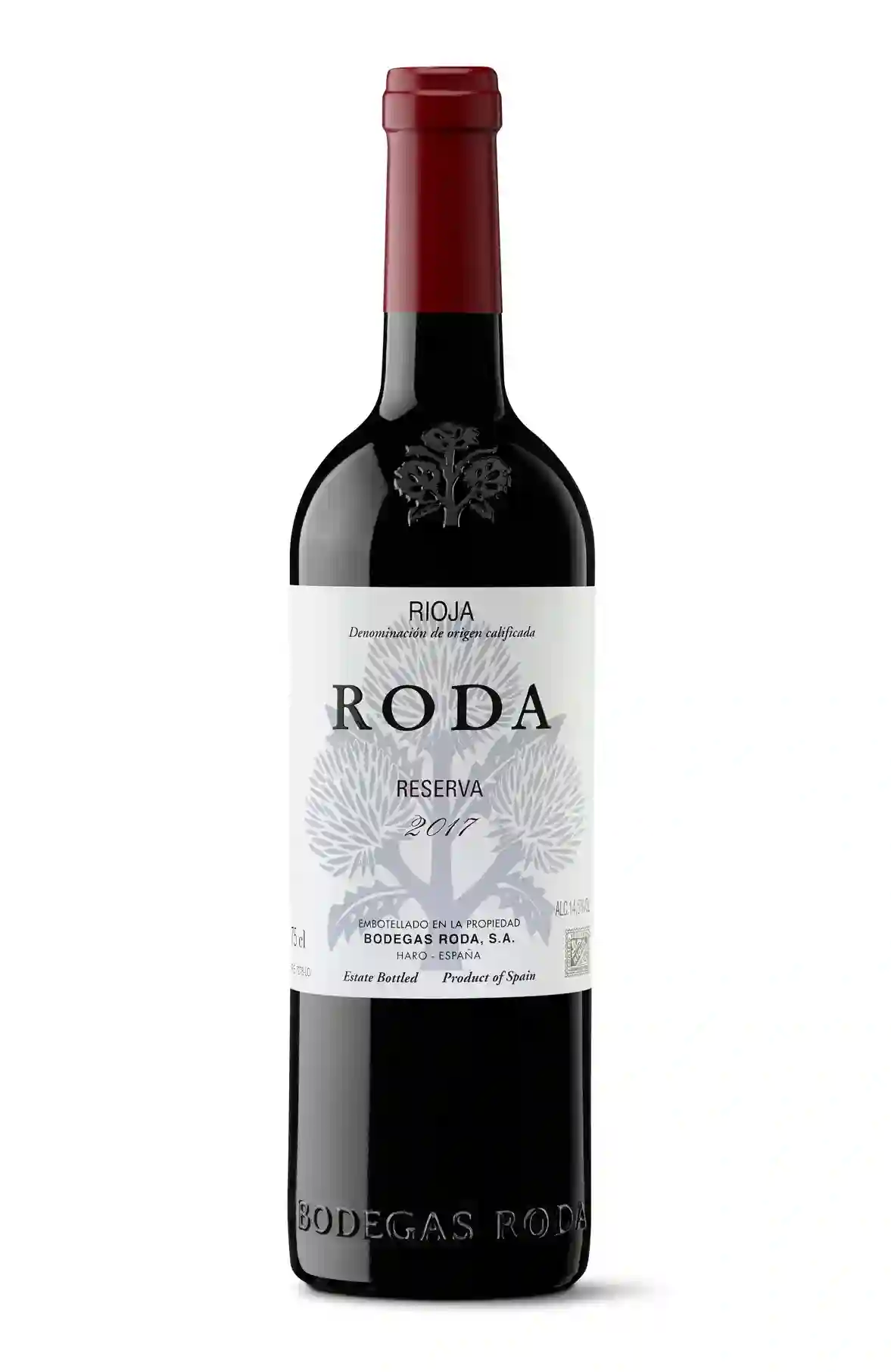 6x Bodegas Roda Vino Roda I 2017 - Botella de Vidrio 750 ml