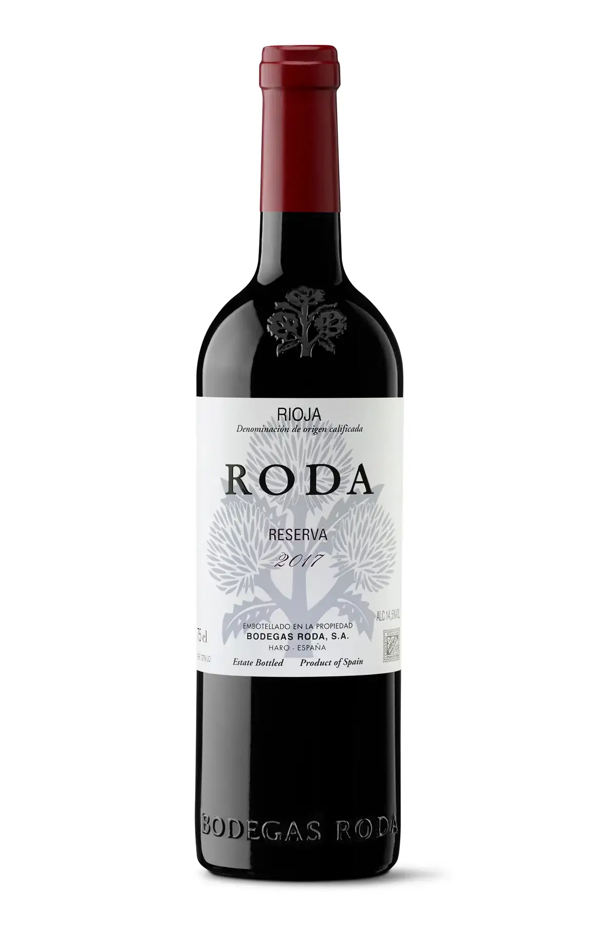 6x Bodegas Roda Vino Roda I 2017 - Botella de Vidrio 750 ml