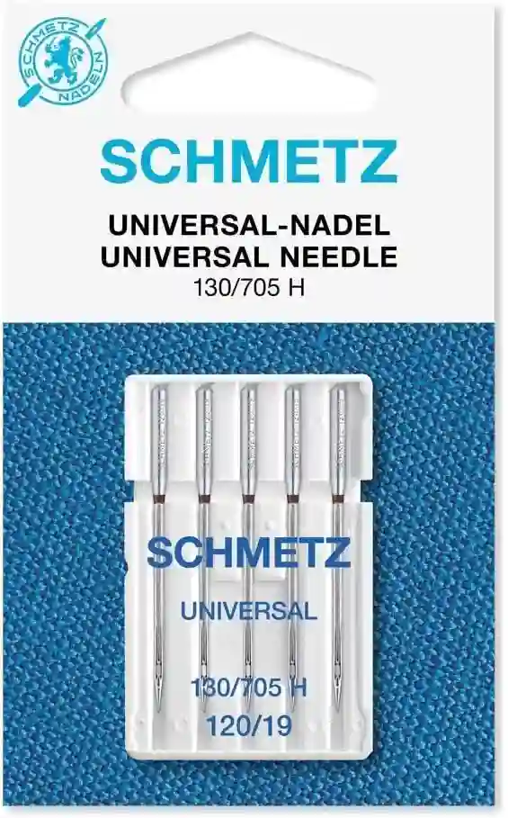 Aguja Schmetz universal Nº 120 (5 unidades)