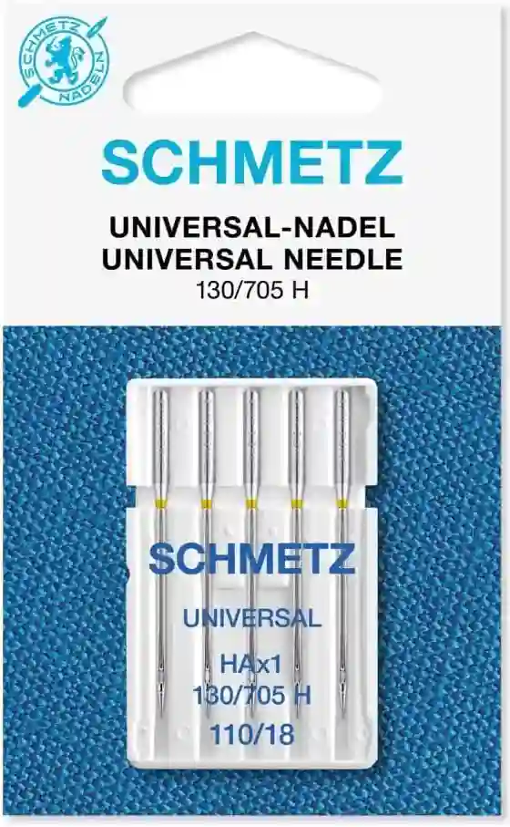 Aguja Schmetz universal Nº 110 (5 unidades)