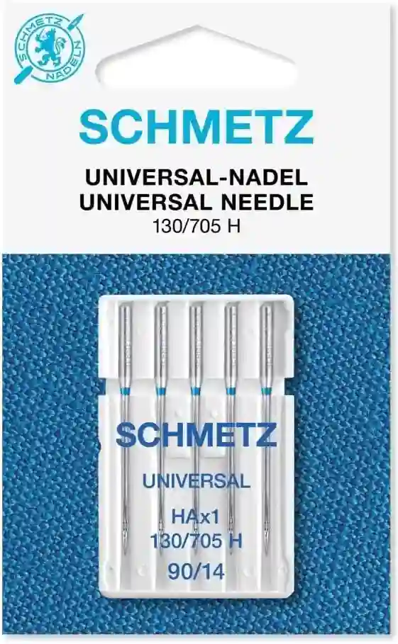 Aguja Schmetz universal Nº 90 (5 unidades)