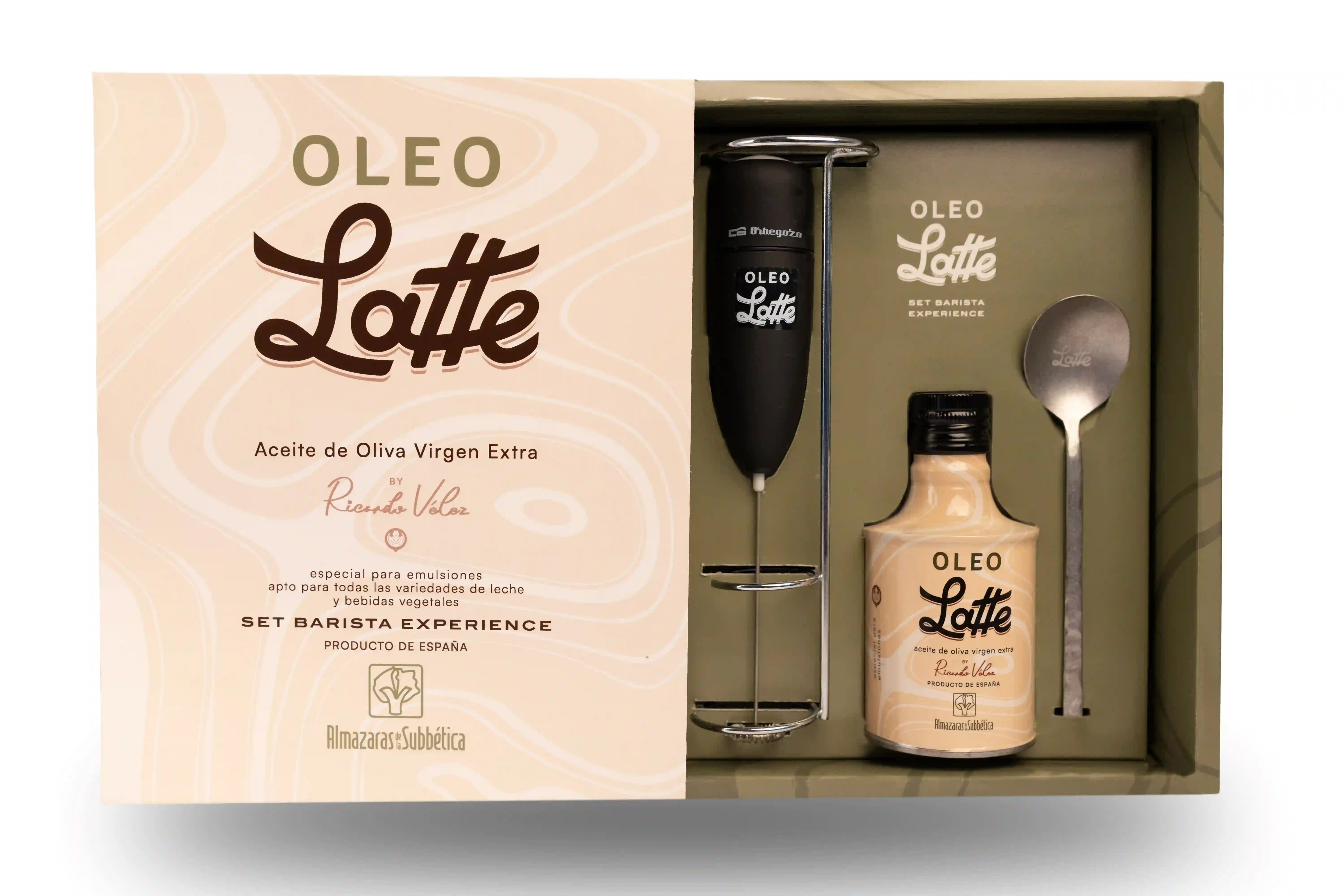 4x Almazaras de la Subbética Obeo Latte - Set Barista Experience