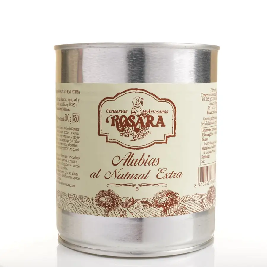 Rosara Alubia Blanca - Lata 850 ml.