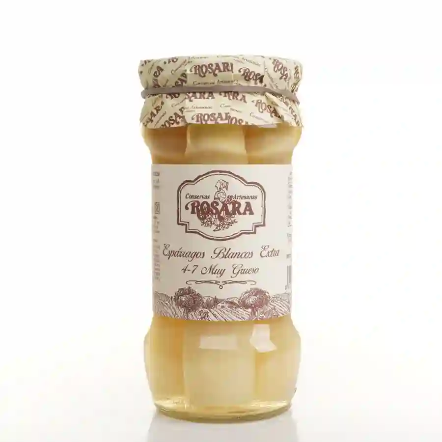 Rosara Espárrago de Navarra 4/7 Frutos - Tarro 580 ml.