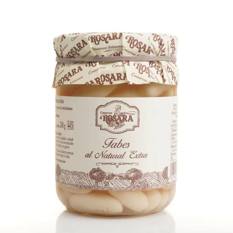 Rosara Fabes Al Natural - Tarro 445 ml.