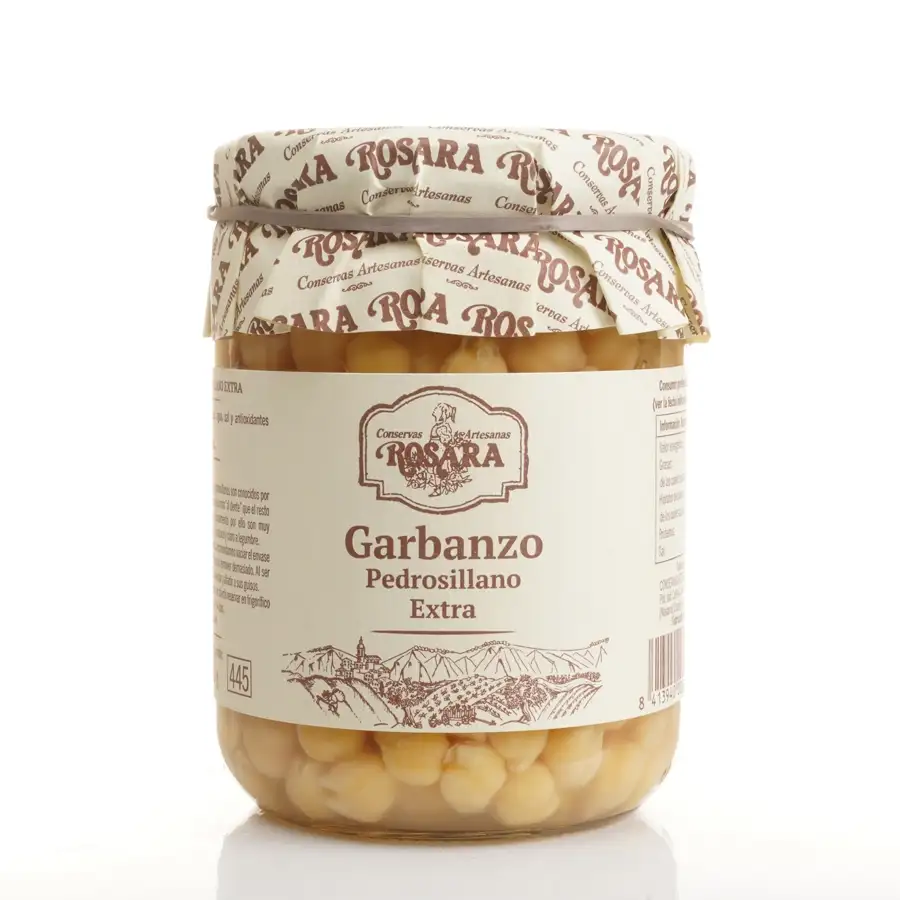 Rosara Garbanzo Pedrosillano - Tarro 445 ml.