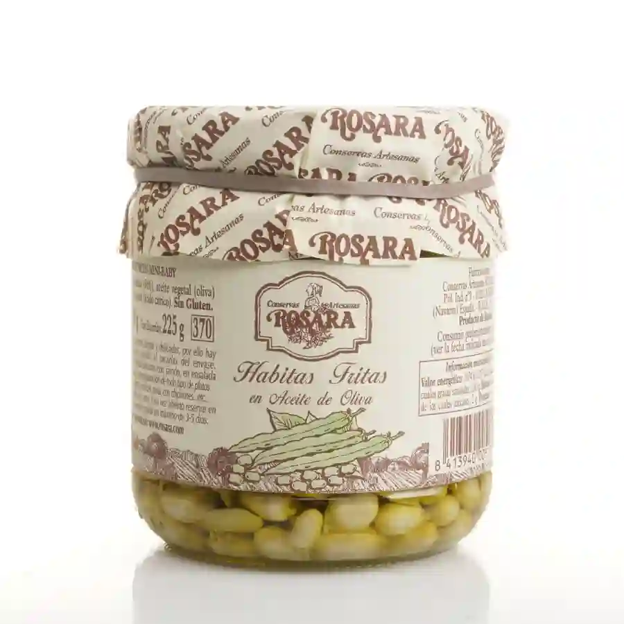 Rosara Habitas Fritas "Baby" - Tarro 370 ml.