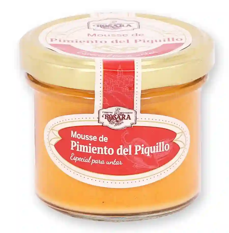 Rosara Mousse de Pimiento del Piquillo - Tarro 125 ml.