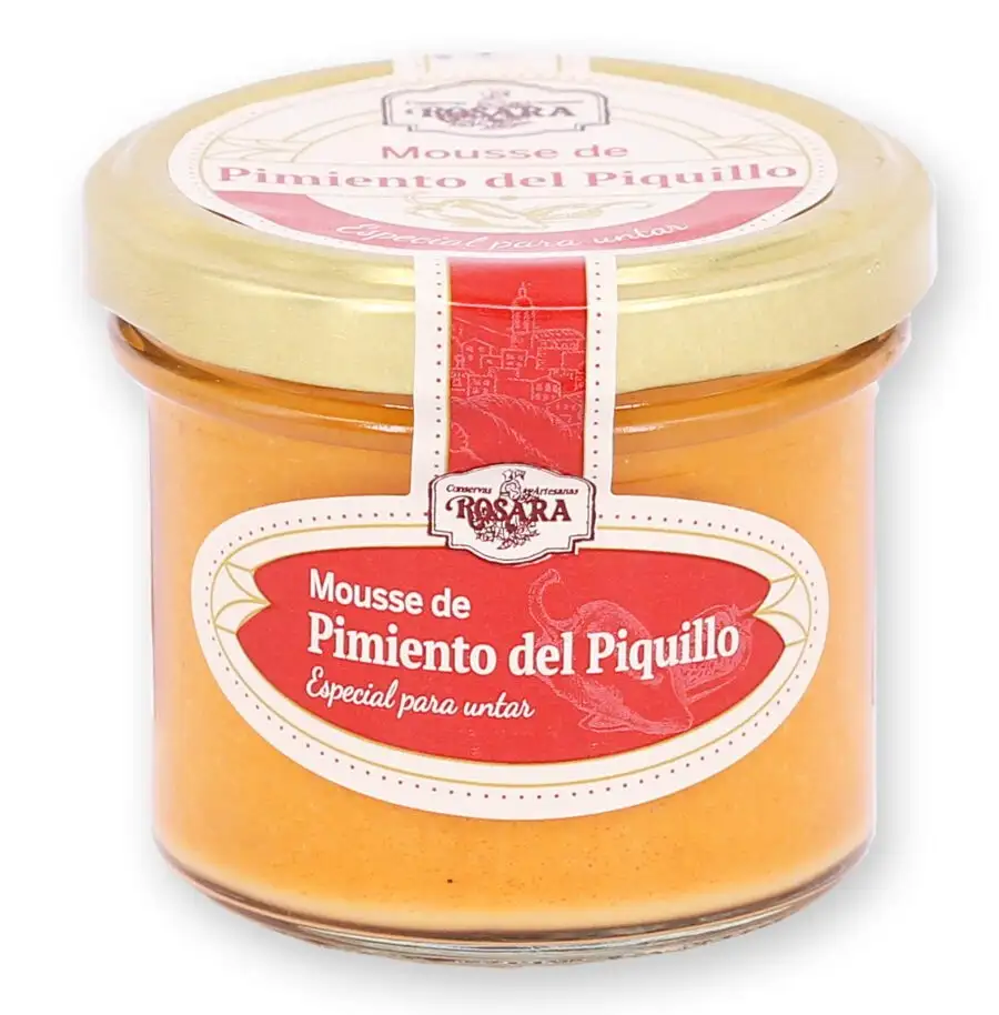 Rosara Mousse de Pimiento del Piquillo - Tarro 125 ml.