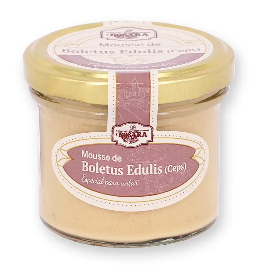 Rosara Mousse de Boletus edulis - Tarro 125 ml.