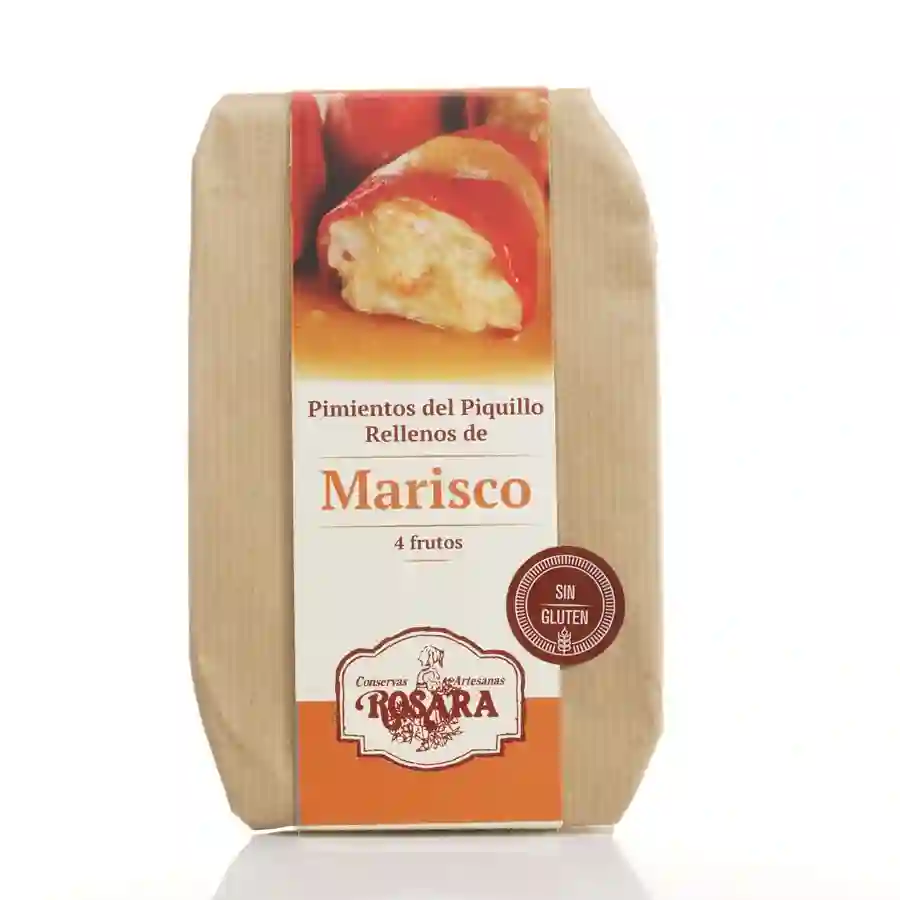 Rosara Pimientos Rellenos de Marisco - Lata 270 ml.