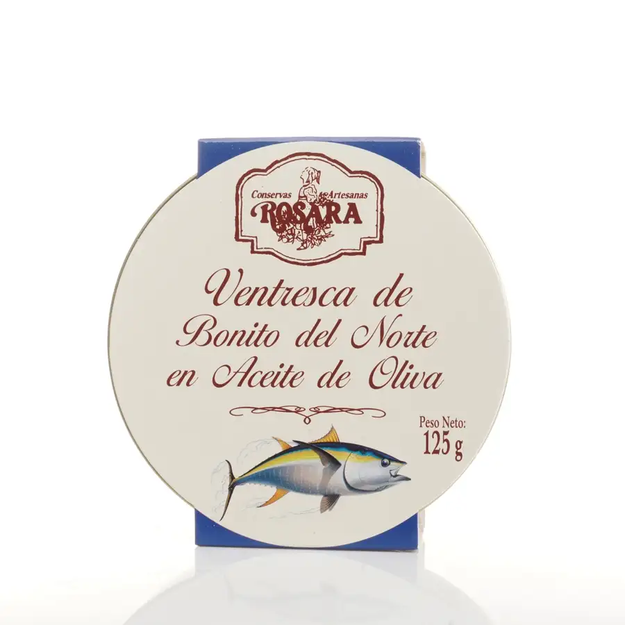 Rosara Ventresca de Bonito del Norte en Aceite de Oliva - Lata 150 ml.
