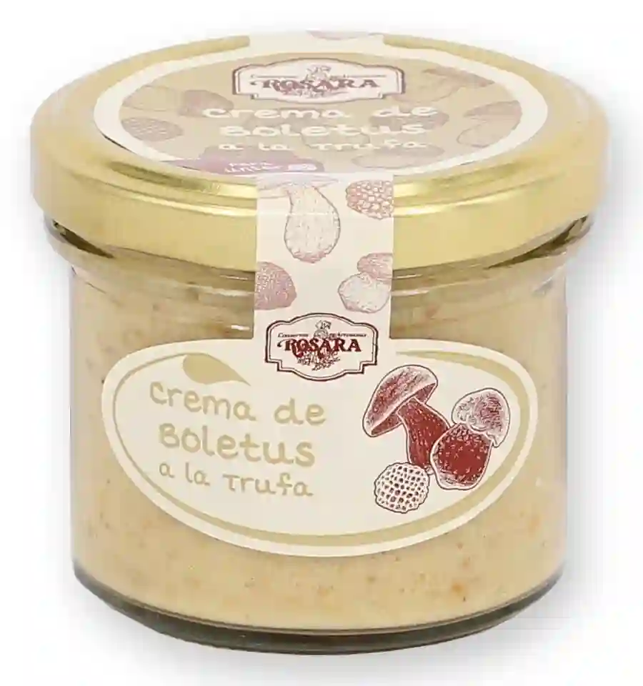 Rosara Crema de Boletus a la Trufa - Tarro 125 ml.