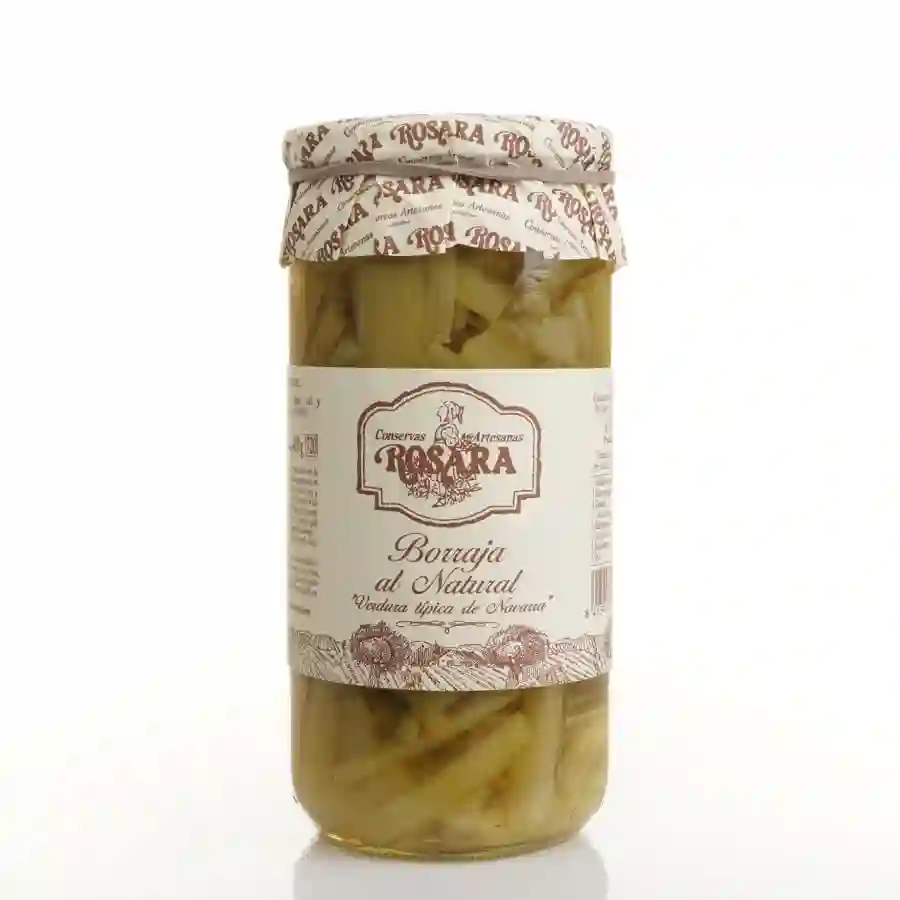 Rosara Borraja Al Natural - Tarro 720 ml.