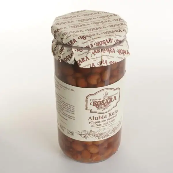 Rosara Alubia Roja (Caparrón Riojano) - Tarro 720 ml