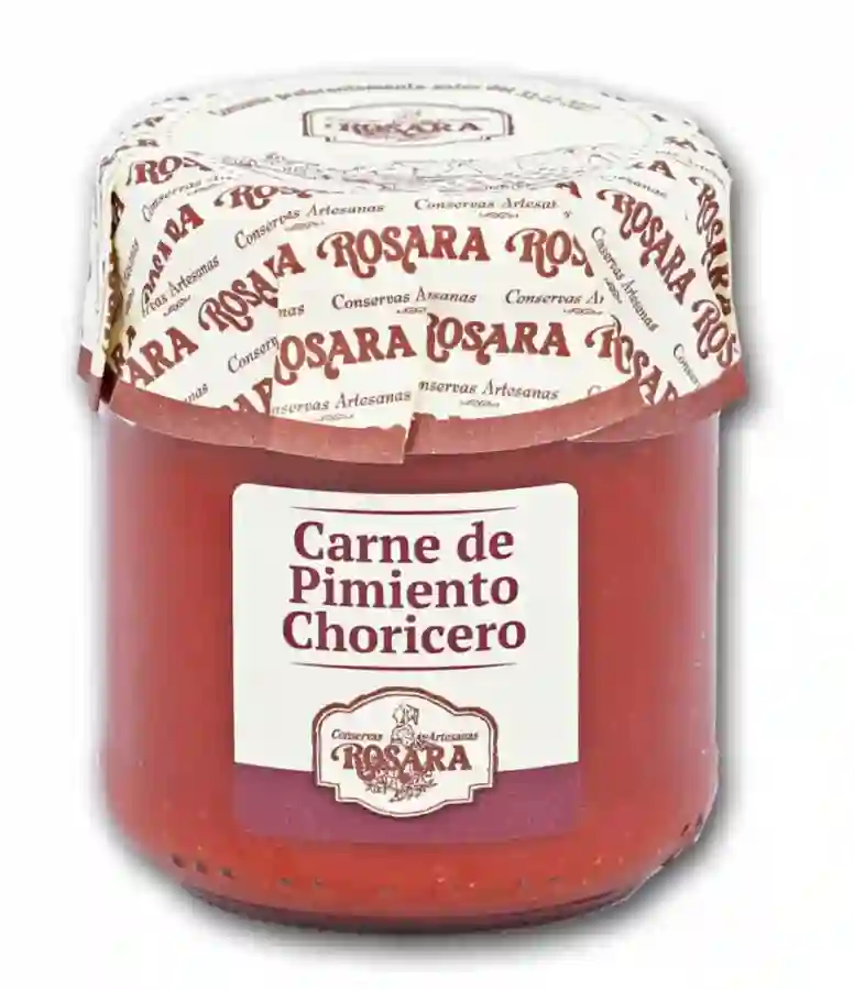 Rosara Carne de Pimientos Choriceros - Tarro 212 ml
